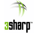 3Sharp logo