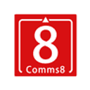 Comms8 logo